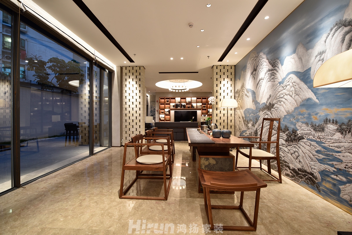 璞軒800㎡寫(xiě)意木構(gòu)會(huì)所 裝修案例效果圖-_DSC0455