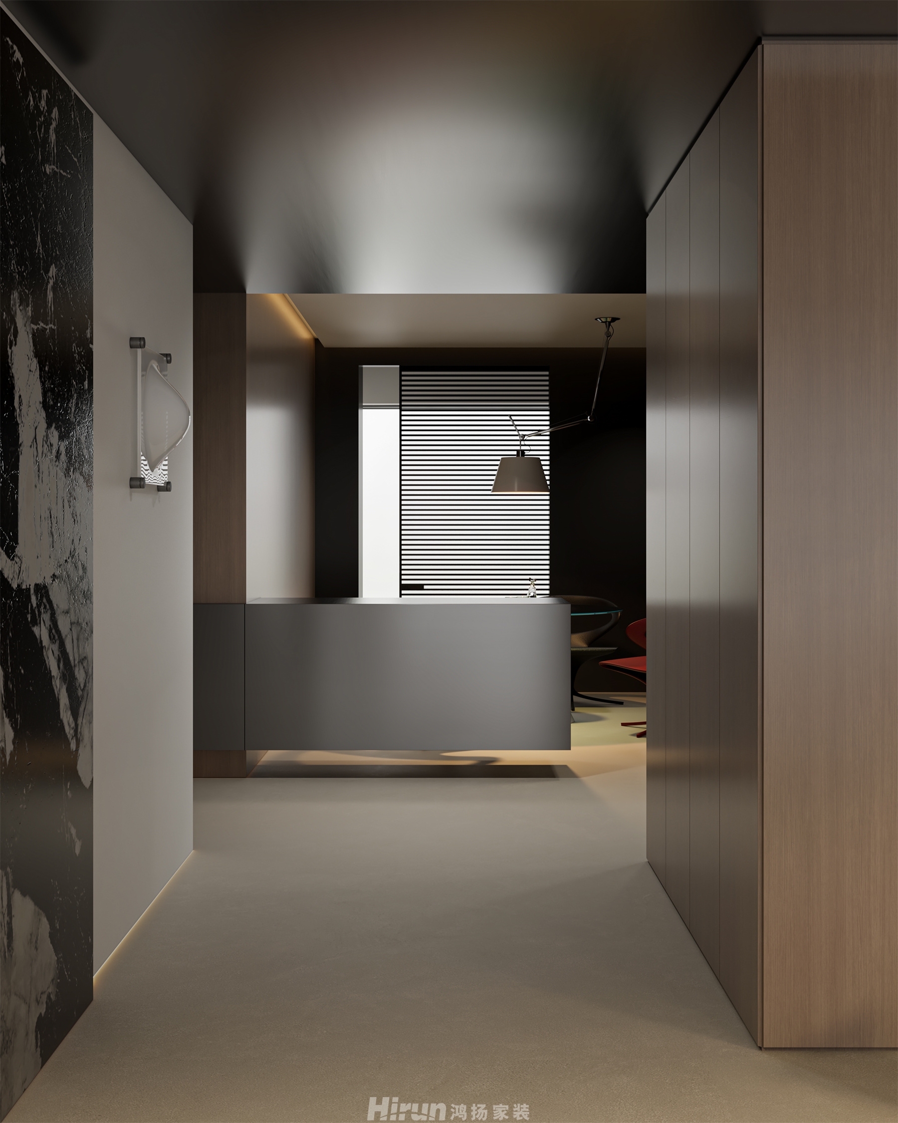 京盛和府220㎡藝術室界復式 裝修案例效果圖-7